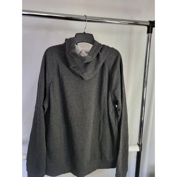 32 Degrees Men’s Comfort Terry Pullover Hoodie Hooded Sweatshirt Gray - Picture 3 of 3